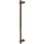 M Marcus Heritage Brass Door Pull Handle Industrial Design 505mm length